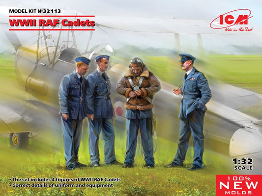 1/32 WWII RAF Cadets (4)