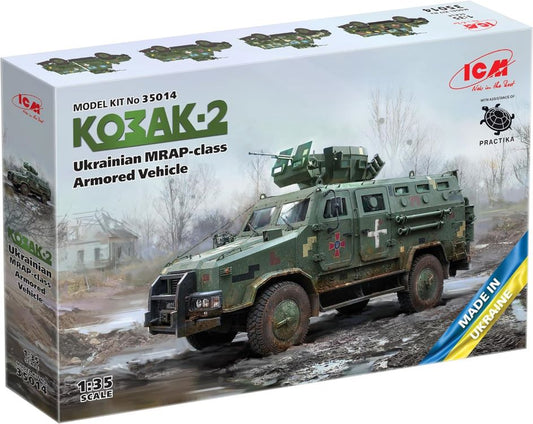 1/35 Kozak2 Ukrainian MRAP Class Armored Vehicle