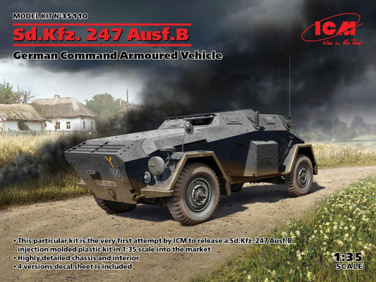 1/35 German SdKfz 247 Ausf B Command Armoured Vehicle