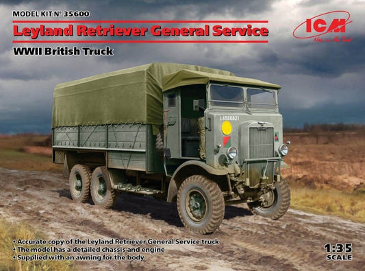 1/35 WWII Leyland Retriever General Service British Truck