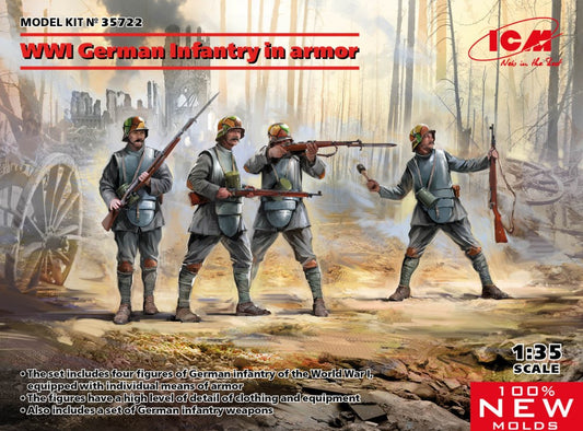 1/35 WWI German Infantry in Armor (4)