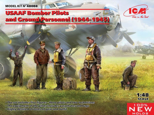 1/48 USAAF Bomber Pilots & Ground Personnel 1944-1945 (5)