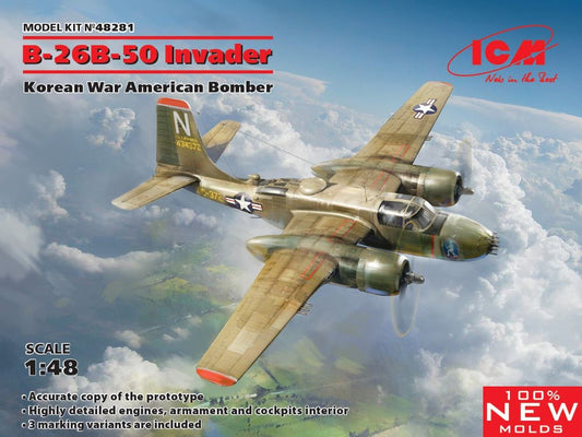 1/48 USAF B26B50 Invader Bomber Korean War