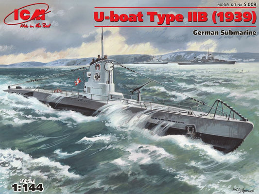 1/144 German U-Boat Type IIB Submarine 1939