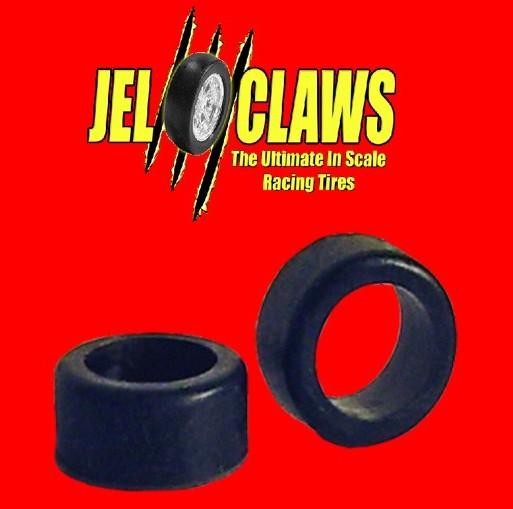 1/64 Jel Claws Rubber Racing Tires for AFX SRT (front) (10)