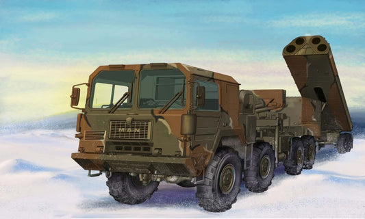 1/35 M1014 Truck Tractor w/M2042A1 GLCM TEL Transport Erector Launcher