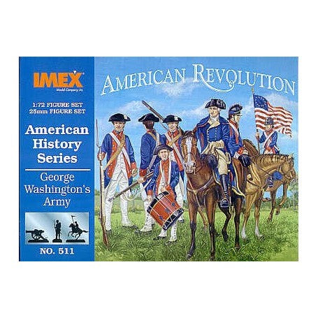 1/72 American Revolution Washington's Army (50)