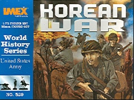 1/72 Korean War US Army Troops (50)