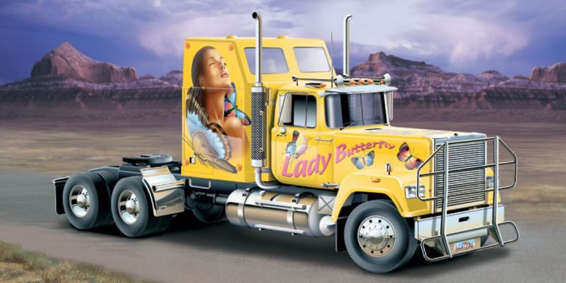 1/24 American Superliner Tractor Cab w/Sleeper