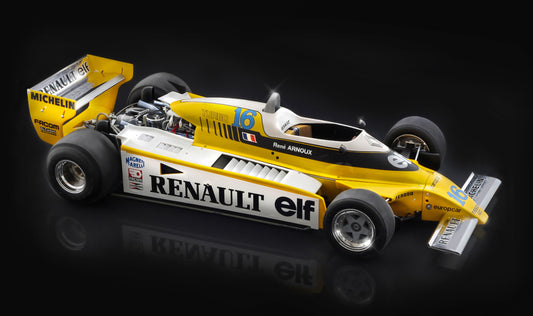 1/12 Renault RE20 Turbo Formula 1 Race Car