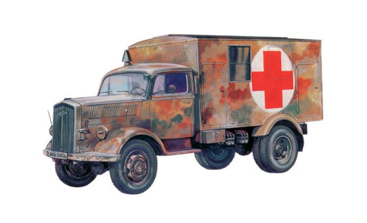 1/72 Kfz 305 Military Ambulance Truck