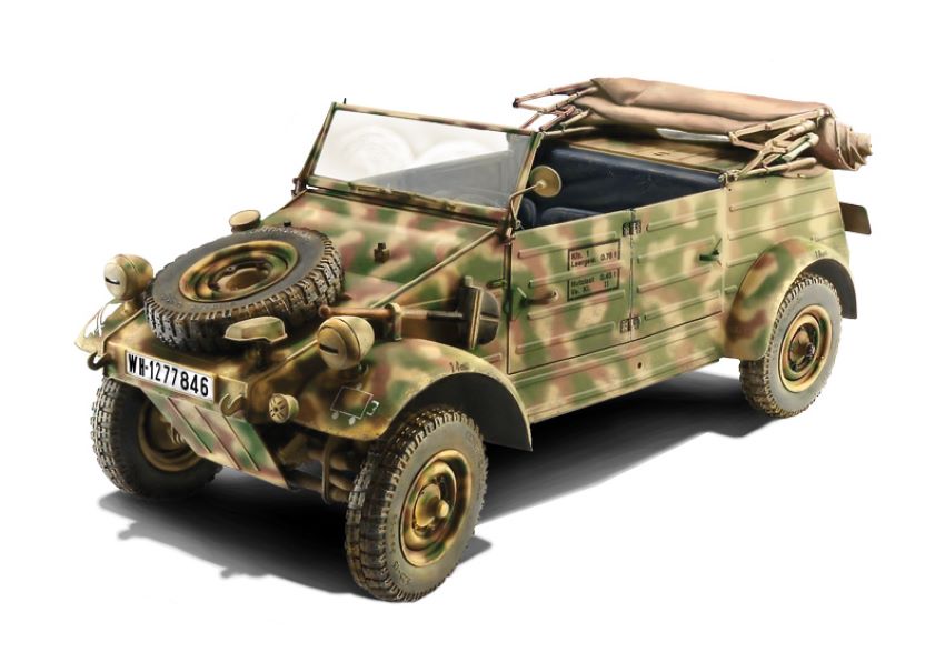 1/9 WWII Kdf 1 Type 82 Kubelwagen