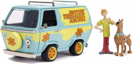 1/24 The Mystery Machine Van w/Scooby Doo & Shaggy Figures