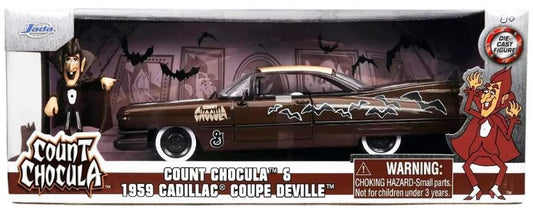 1/24 General Mills 1959 Cadillac Coupe DeVille Car w/Count Chocula Figure