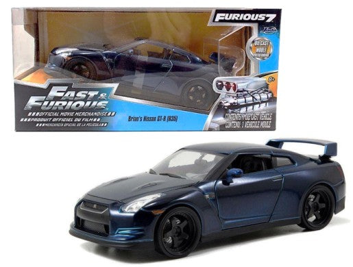1/24 Fast & Furious Brian's Nissan GT-R35 Car