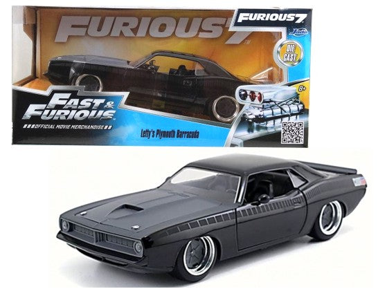 1/24 Fast & Furious Letty's Plymouth Barracuda Car