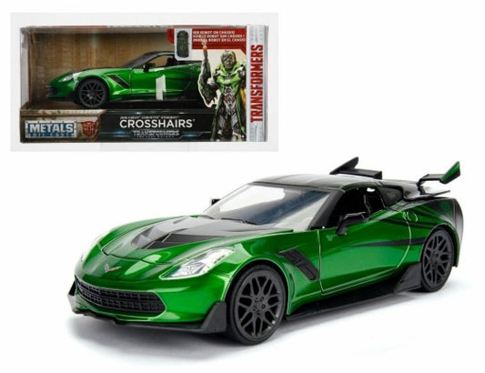 1/24 Transformers The Last Knight 2016 Chevy Corvette Stingray Crosshairs Car