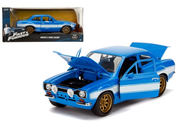 1/24 Fast & Furious Brian's Ford Escort RS2000 MK1 Car