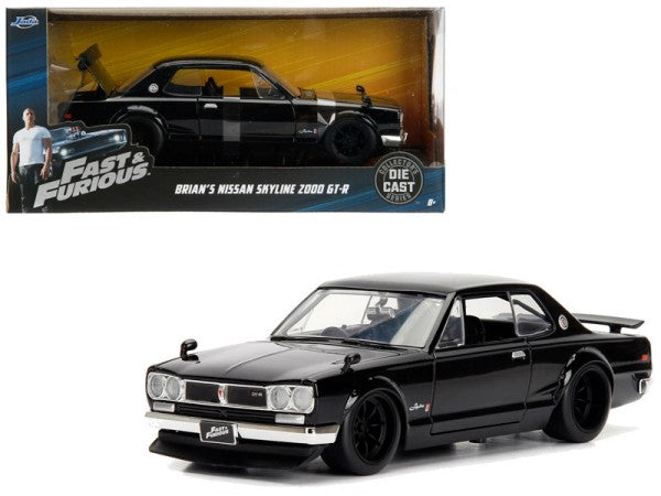 1/24 Fast & Furious Brian's Nissan Skyline 2000 GT-R Car