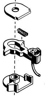 HO 1/4" Long Coupler (D)