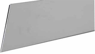 .018" Stainless Steel Sheet Metal 4"x10" (1pc) (6pcs/dlr.pk)