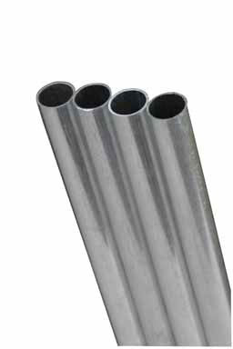 1/4"x12" Round Aluminum Tube .004 Wall (1)
