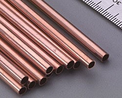 5/32"x12" Round Copper Tube .004 Wall (1)