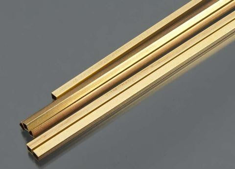 3/16"x12" Square Brass Tube .004 Wall (1)