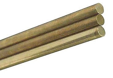 .114"x12" Solid Brass Rod (2)