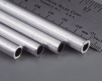 5/16"x12" Round Aluminum Tube .049 Wall (1)