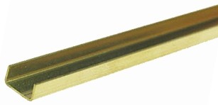 1/8"x12" Brass Channel (1)