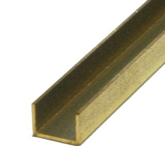 3/16"x12" Brass Channel (1)