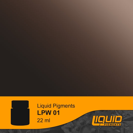 Burnt Umber Liquid Pigment for LP1 Tanks & Vehicles (22ml Bottle) (D)