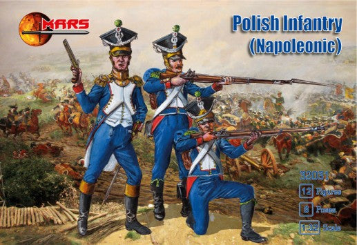 1/32 Napoleonic Polish Infantry (12)