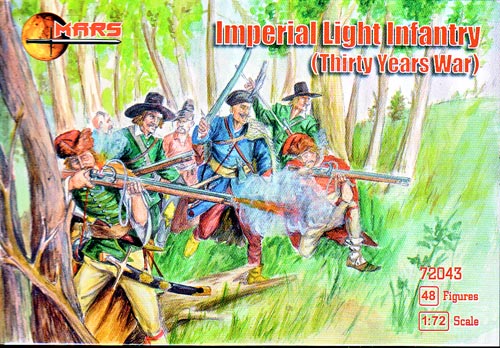 1/72 Thirty Years War Imperial Light Infantry (48)