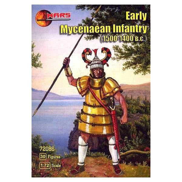 1/72 1500-1400BC Early Mycenaean Infantry (30)