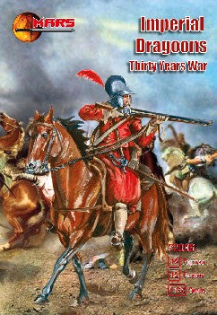 1/72 Thirty Years War Imperial Dragoons (12 Mtd)