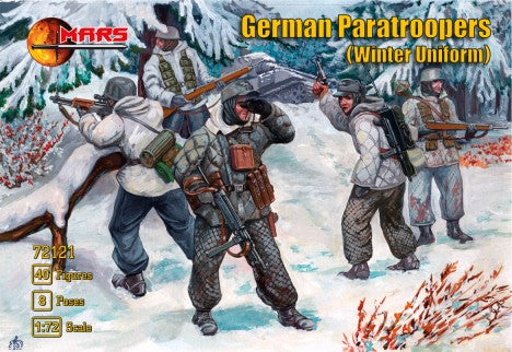 1/72 WWII German Paratroopers Winter Uniform (40)