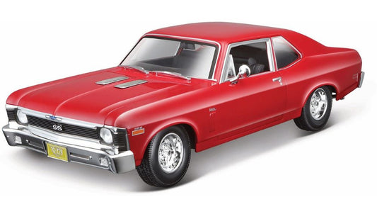 1/18 1970 Chevy Nova SS Coupe (Red)