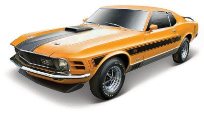 1/18 1970 Ford Mustang Mach 1 (Orange)