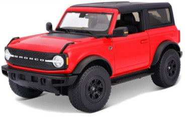 1/18 2021 Ford Bronco Wildtrak 2-Door (Red)