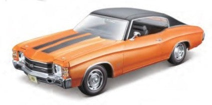 1/18 1971 Chevelle SS454 Hardtop (Metallic Orange)