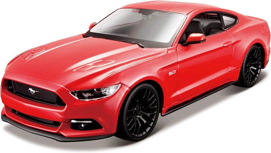 1/24 Assembly Line Metal Model Kit: 2015 Ford Mustang GT (Red)