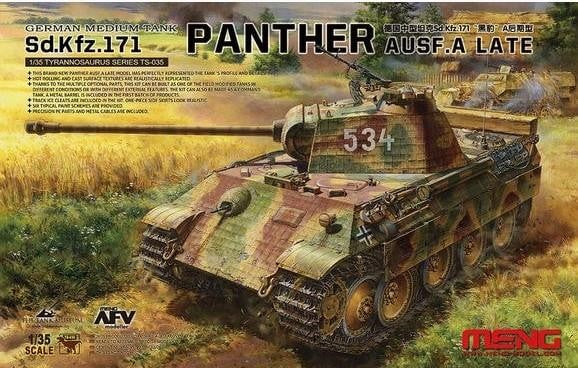 1/35 SdKfz 171 Panther Ausf A Late German Medium Tank
