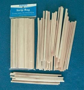 Balsa & Basswood Strip Bag