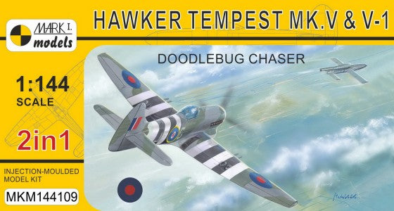 1/144 Hawker Tempest Mk V/V1 Aircraft (2 in 1)