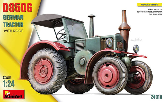 1/24 German D8506 Tractor w/Roof