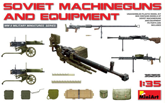 1/35 WWII Soviet Machine Guns & Equipment
