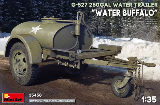 1/35 WWII Water Buffalo G527 250Gal Water Trailer