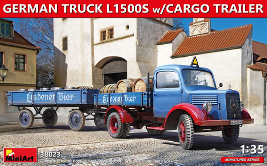 1/35 German L1500S Truck w/Cargo Trailer